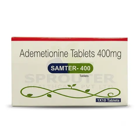 Samter-400 Ademetionine Tablets 400 mg pack